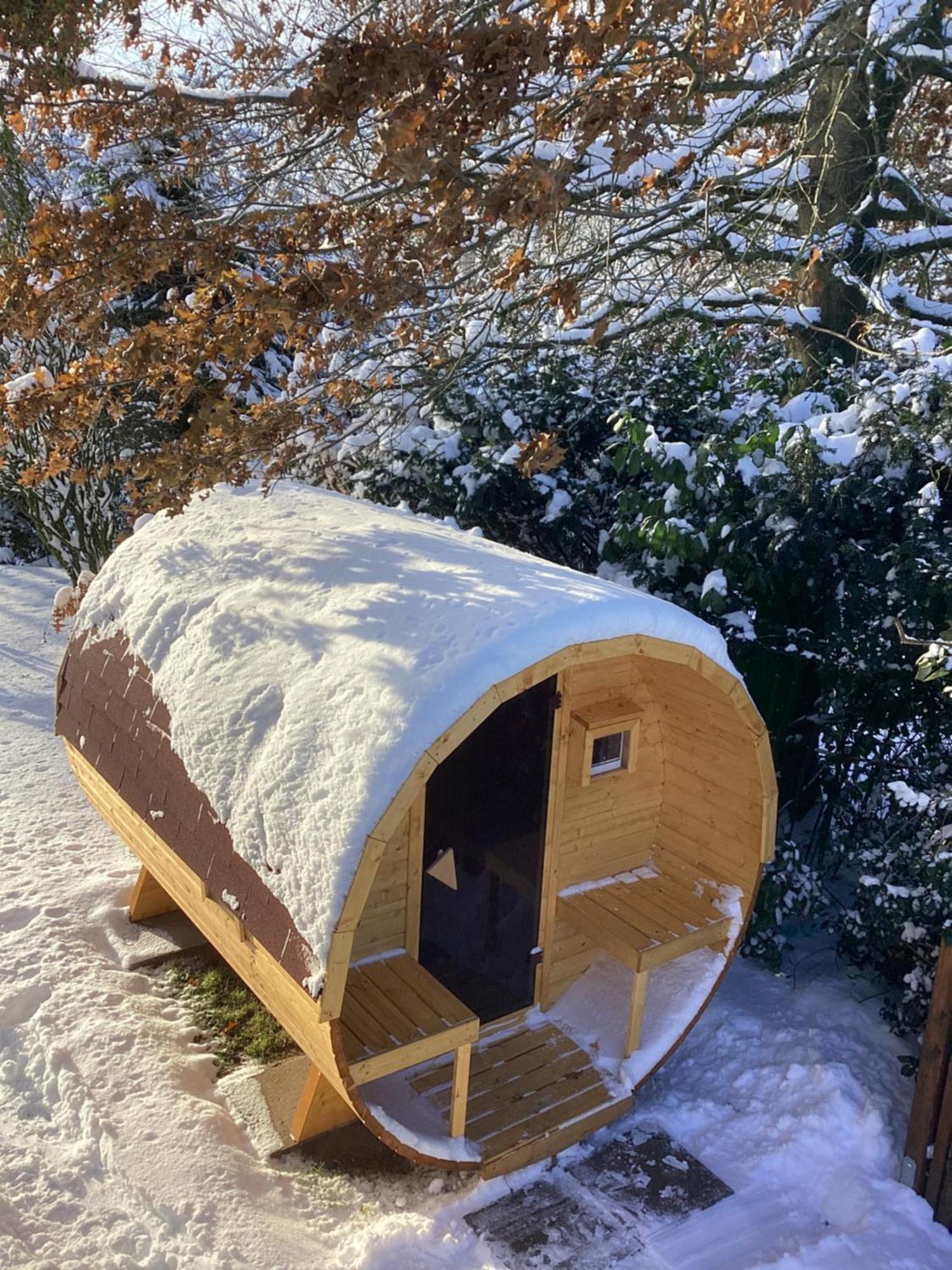 Moorblick! Grosse Dachwohnung Mit Kamin Und Sauna Apartment Leck